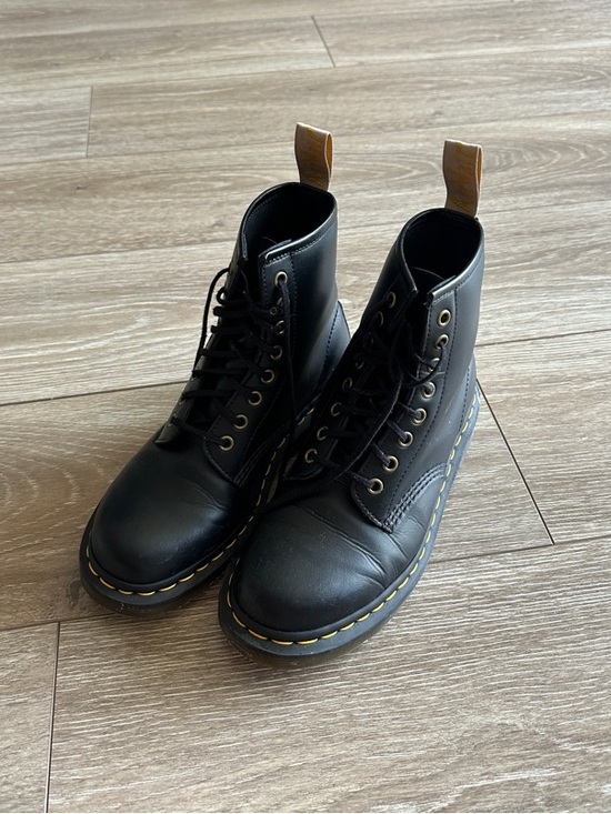 Dr. Martens Shoes - Dr. Martens Black Lace-Up Boots